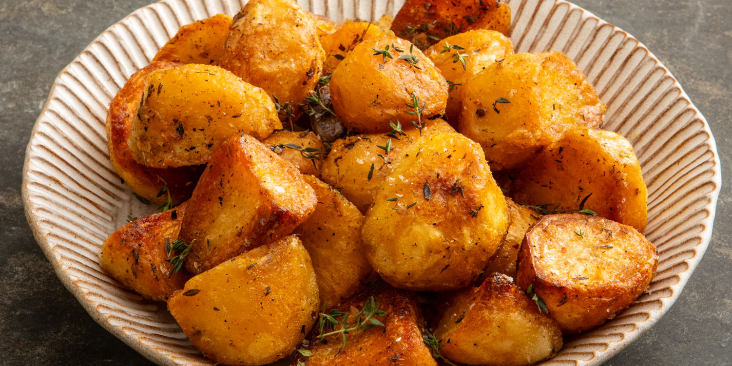 Thyme-Roasted Potatoes Recipe - Great British Chefs