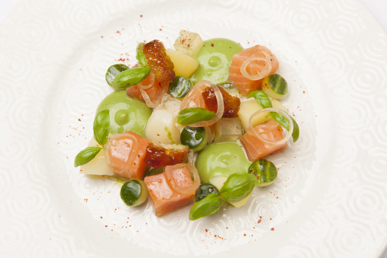 Tartar de saumon
