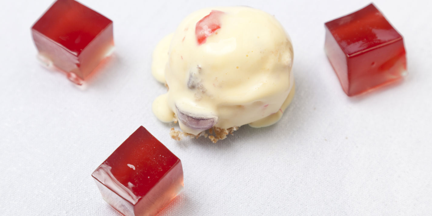 Port & Claret Jelly Recipe With Fruit Ice Cream - Great British Chefs