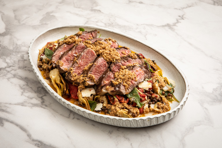 Steak and Lentil Salad 