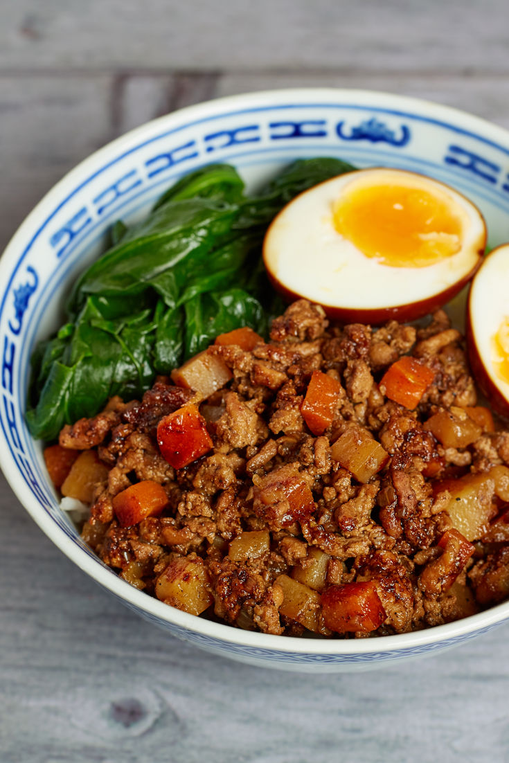 Braised Pork Mince Recipe with Potato and Carrot - Great British Chefs