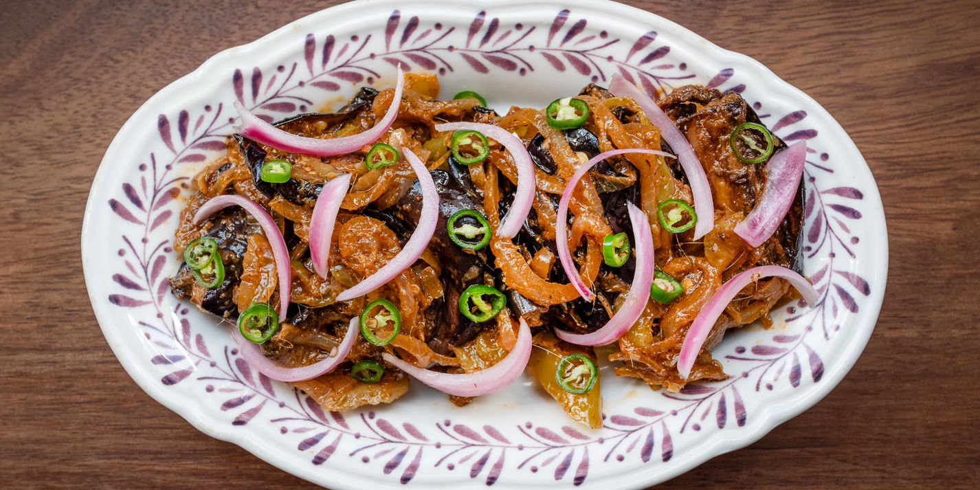 Aubergine Moju Recipe - Great British Chefs