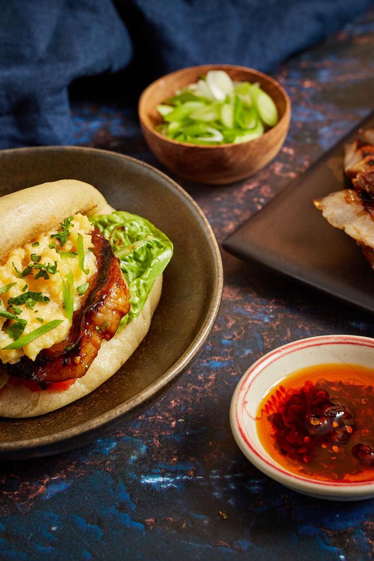 Char Siu Pork Belly Breakfast Bao Recipe - Great British Chefs