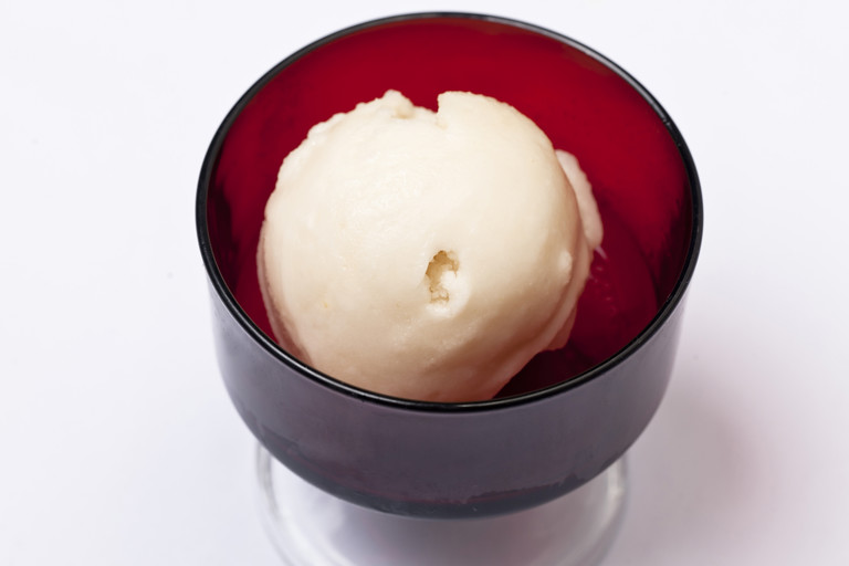 Malt ice cream