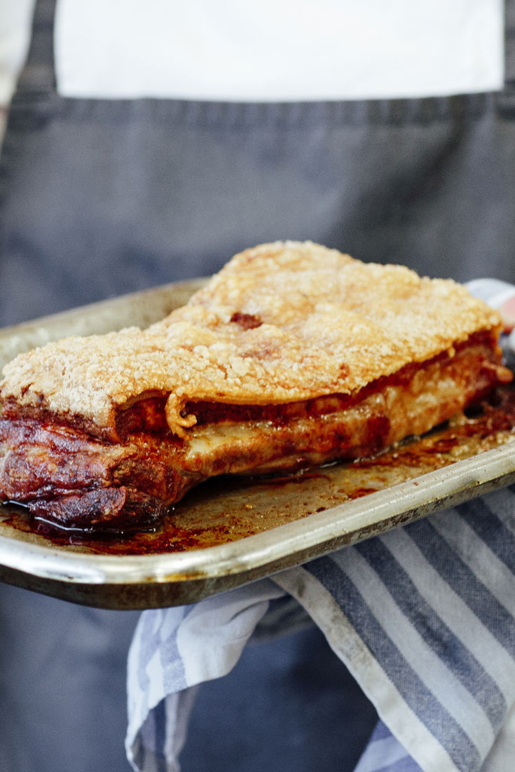 Pork Belly Recipes: Confit Pork Belly, Roulade - Great British Chefs