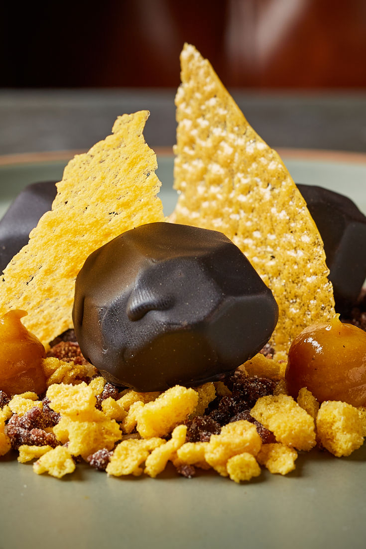 Chocolate, Burnt Orange and Popping Candy Recipe Great British Chefs