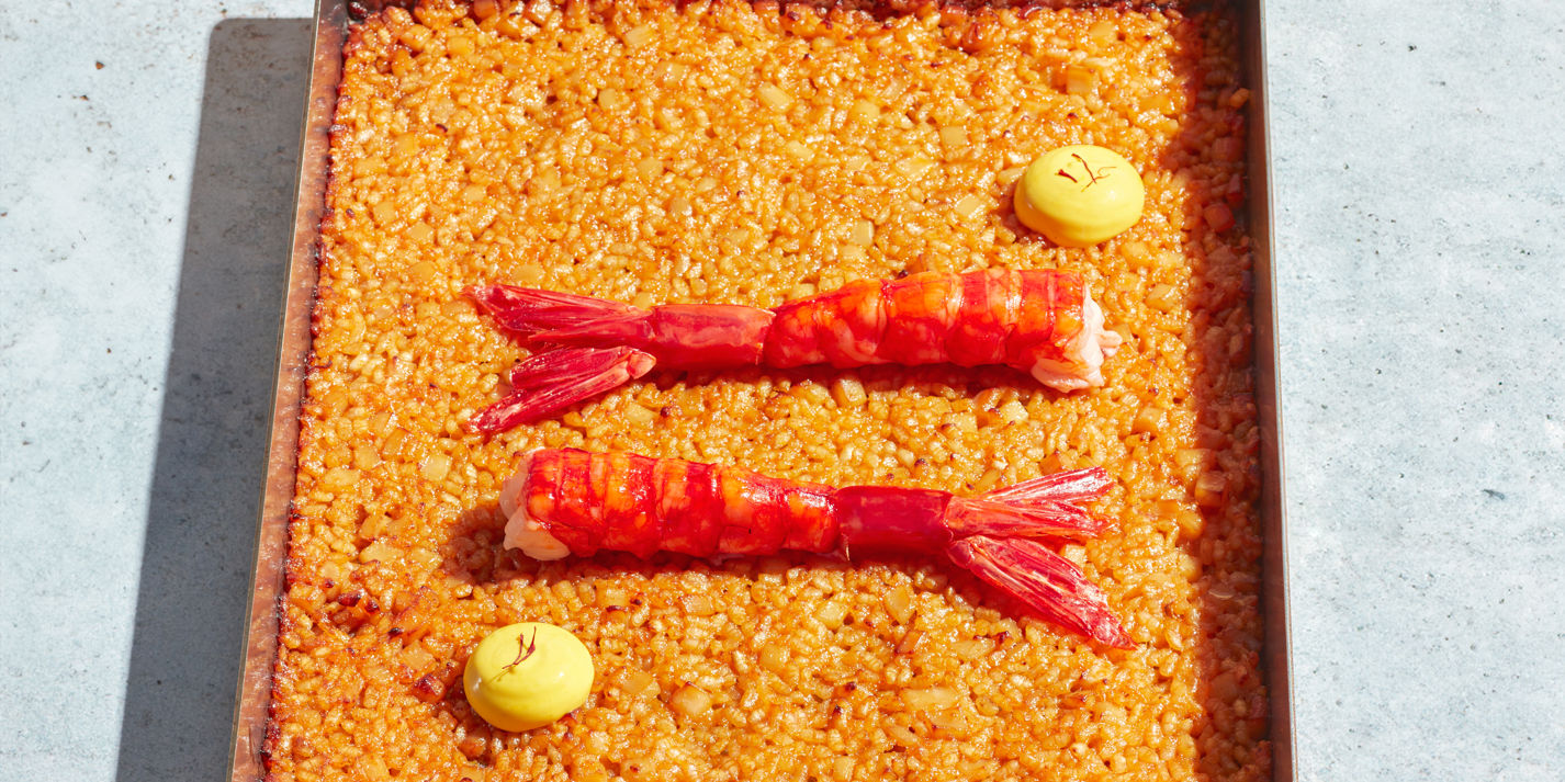 Gourmet Rice with Saffron Aioli Recipe - Great British Chefs
