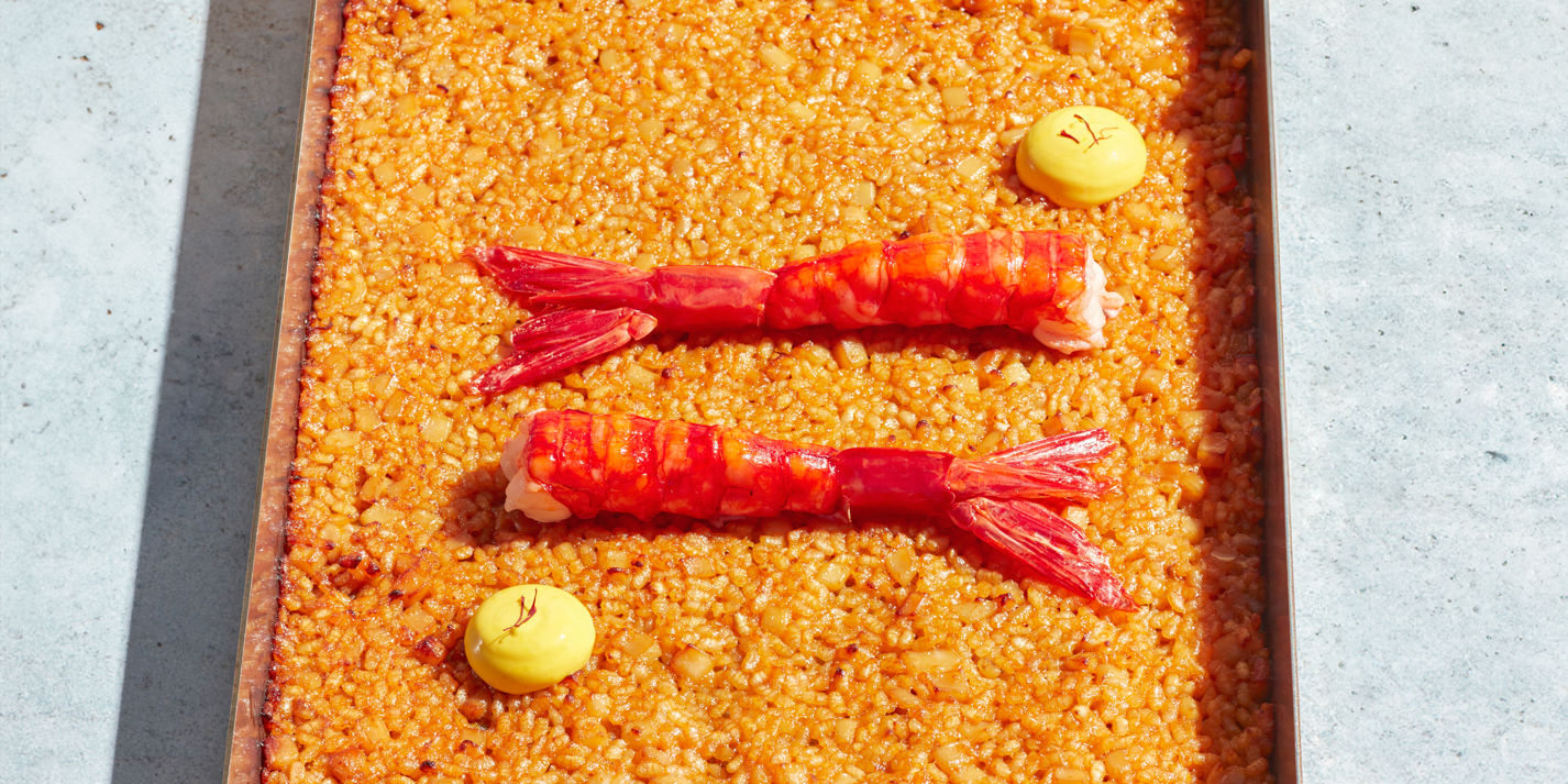 Gourmet Rice with Saffron Aioli Recipe Great British Chefs