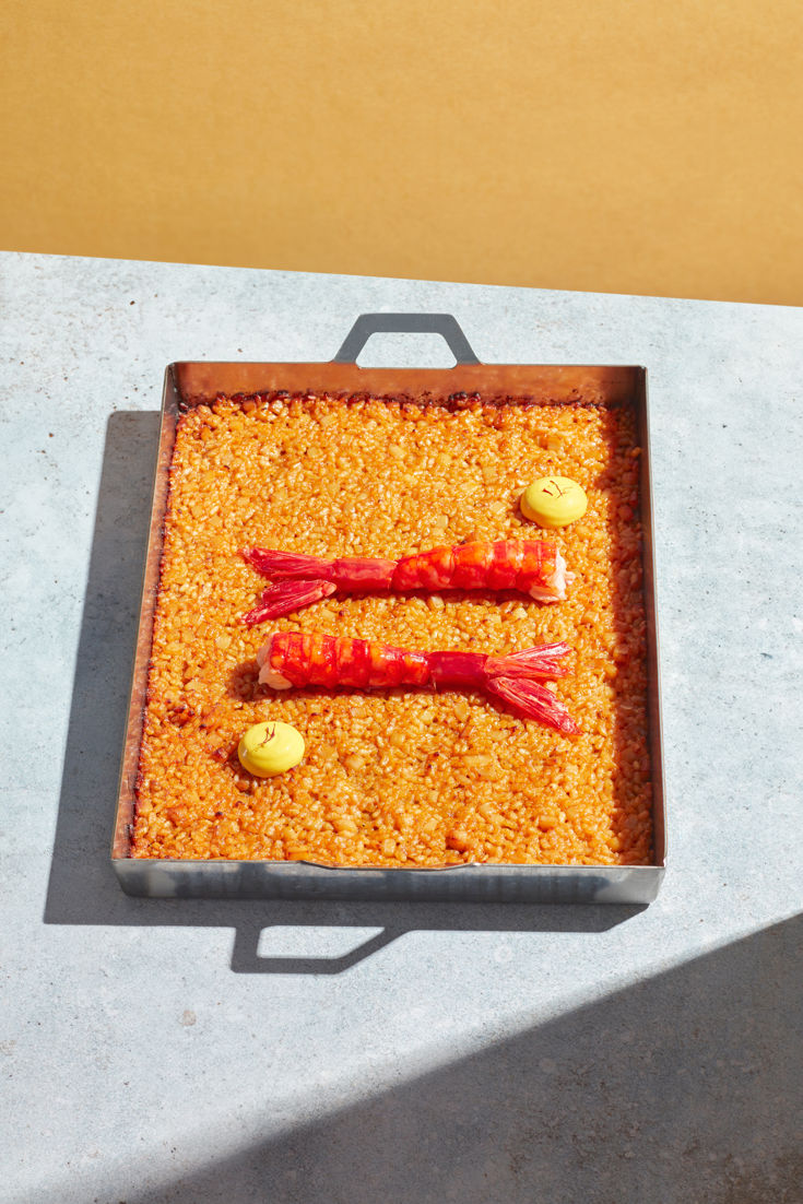 Gourmet Rice with Saffron Aioli Recipe Great British Chefs