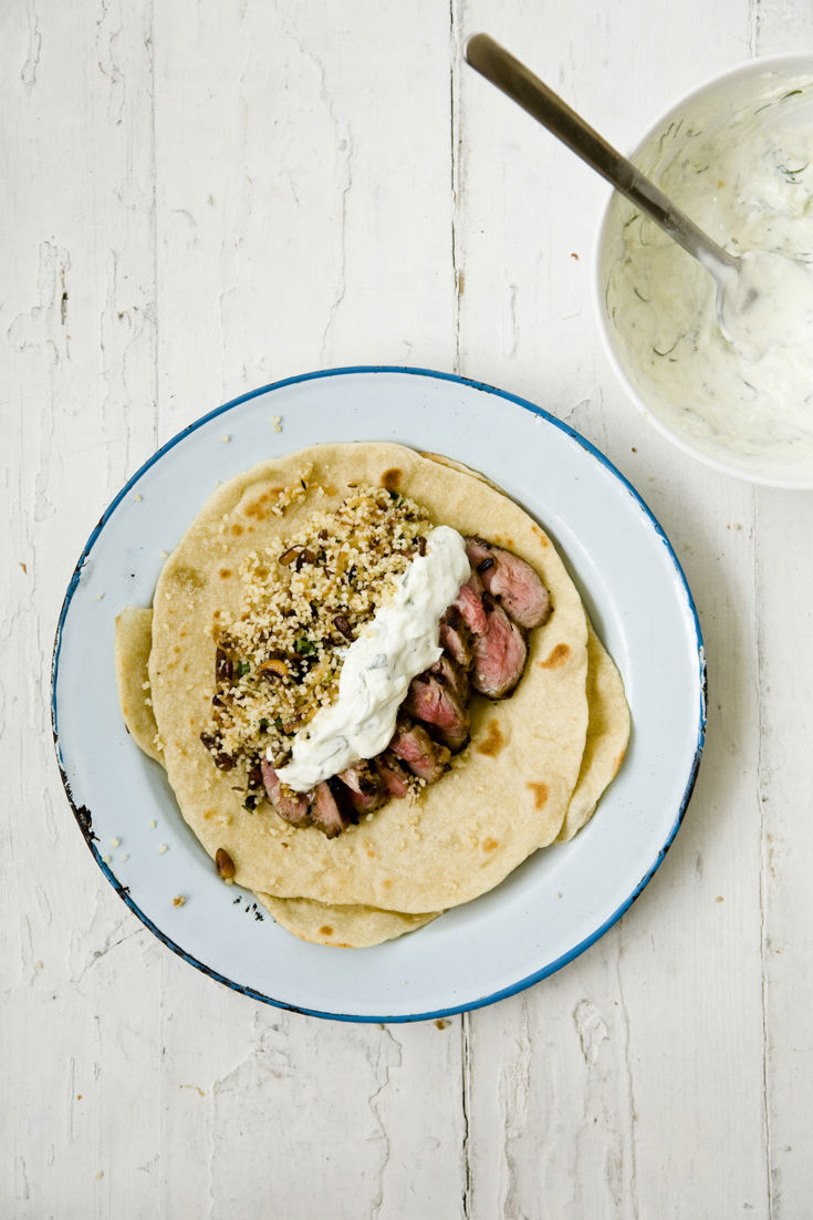Turkish Lamb Recipe With Flatbreads - Great British Chefs