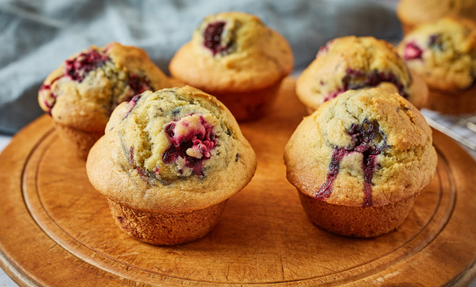 Blackberry Muffins Recipe - Great British Chefs