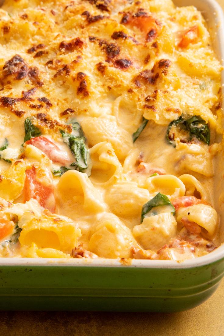 Macaroni Cheese Chorizo Bake, Family Recipes