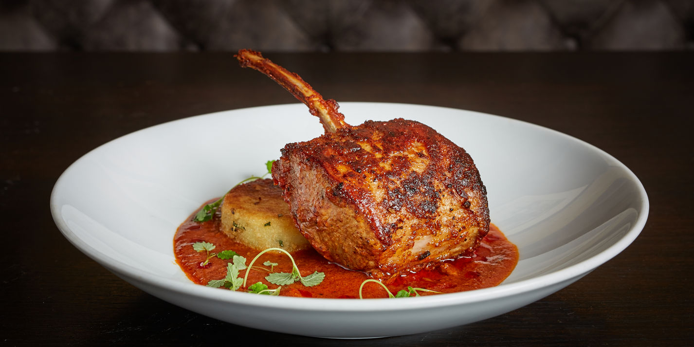Lamb with Spicy Potato Cake and Rogan Josh Sauce Recipe - Great British