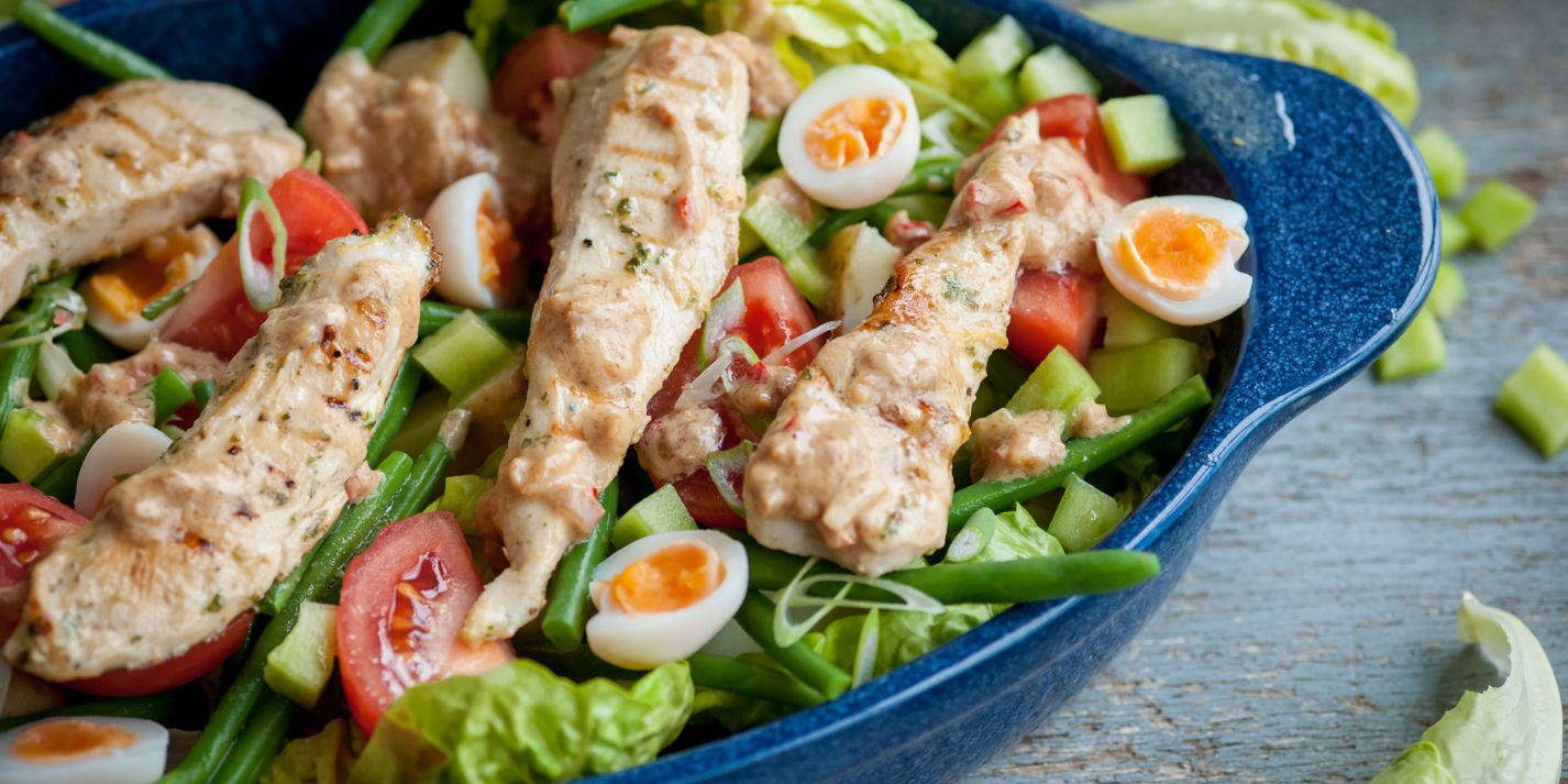 Peanut & Chicken Salad Recipe - Great British Chefs