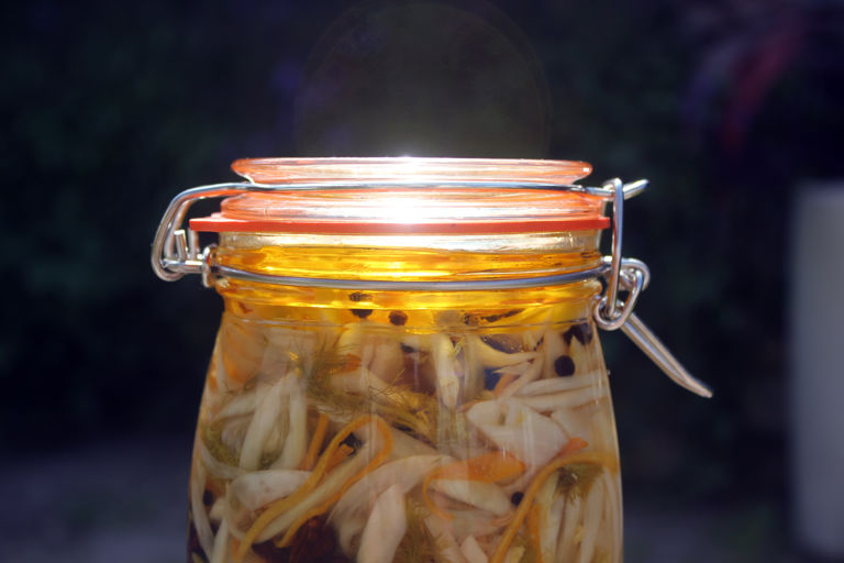 Pickled fennel