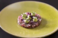 Mind to Menu: Gary Foulkes’ tuna tartare with avocado, wasabi and shiso