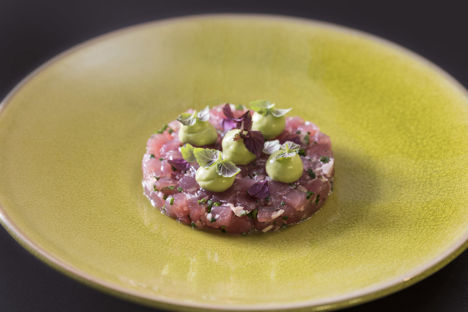 Mind to Menu: Gary Foulkes’ tuna tartare with avocado, wasabi and shiso