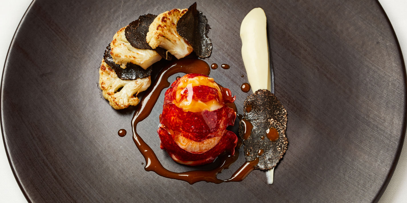 Lobster Tail with Cauliflower and Truffle Recipe - Great British Chefs