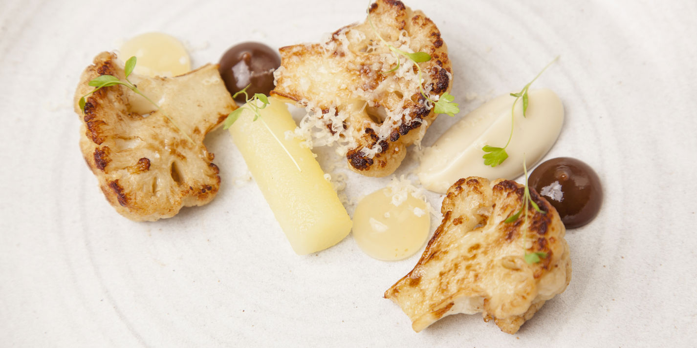 Sous Vide Cauliflower Cheese Starter Recipe - Great British Chefs