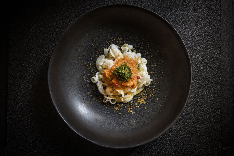 Cornish squid 'Bolognese'