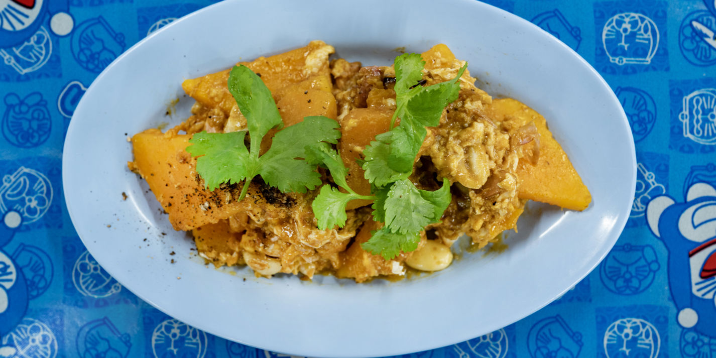 Pumpkin with Egg and Chives Recipe - Great British Chefs