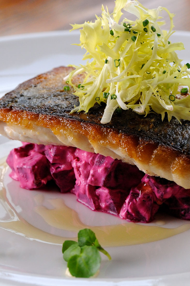 Mackerel And Beetroot, Horseradish & Watercress Great British Chefs