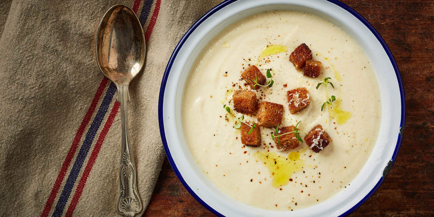 Cauliflower Cheese Soup Recipe - Great British Chefs