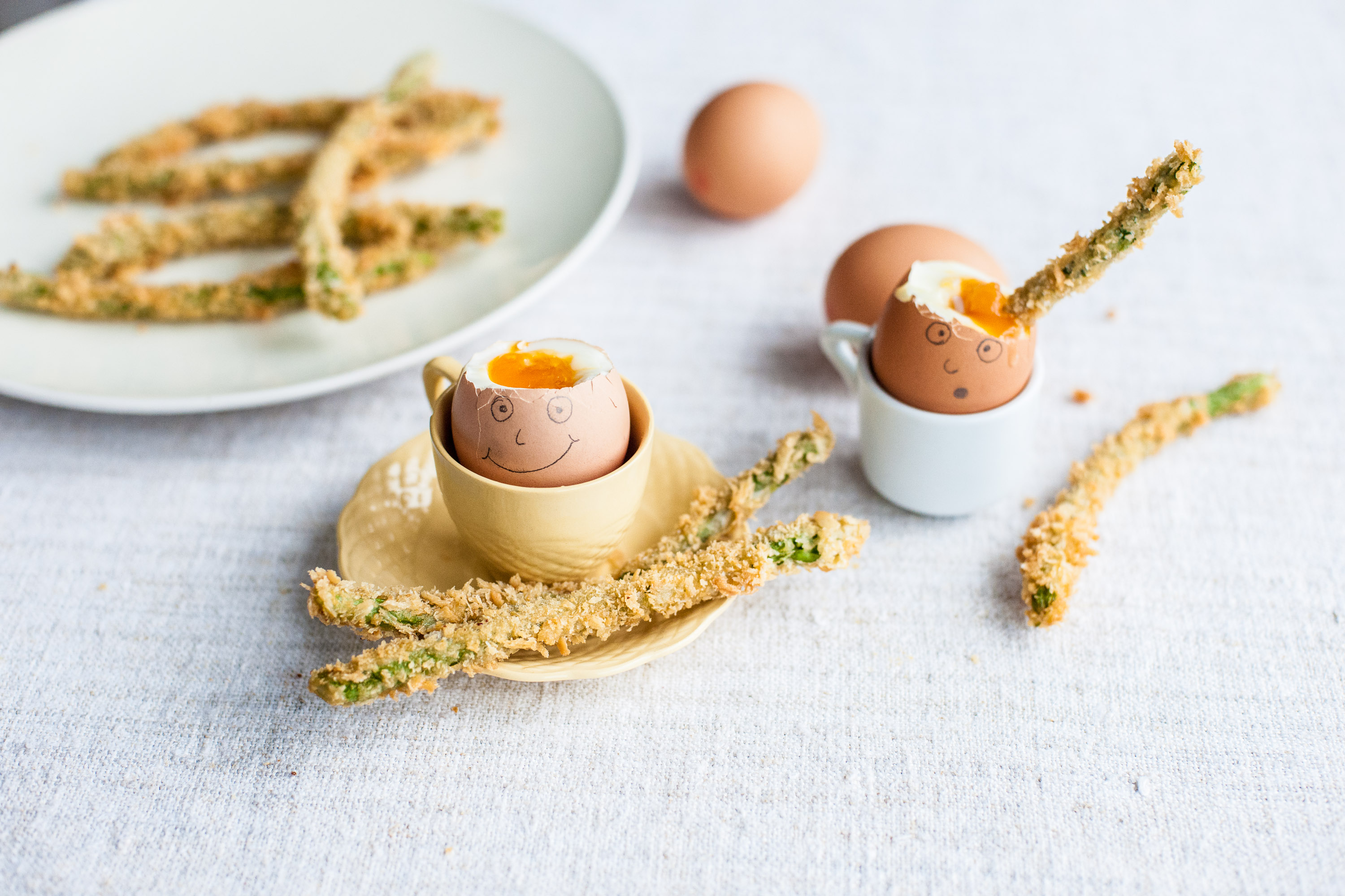Perfect Soft Boiled Eggs with Soldiers! - Christina's Cucina