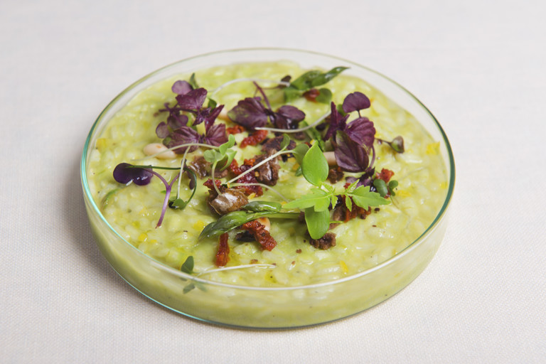 Asparagus and carnaoli 