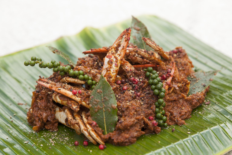 Crab masala