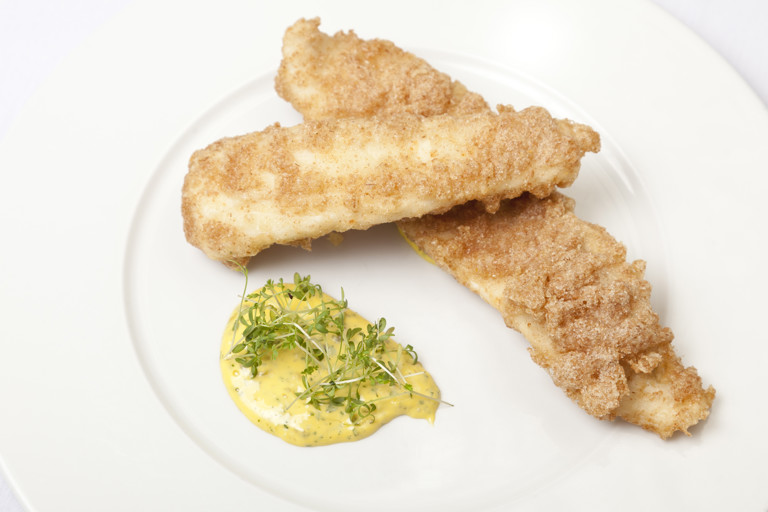 Plaice with homemade tartare sauce