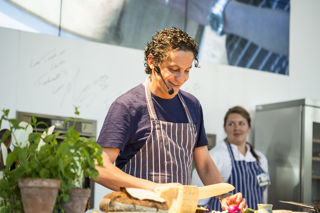 Francesco Mazzei on the AEG Theatre at Taste of London