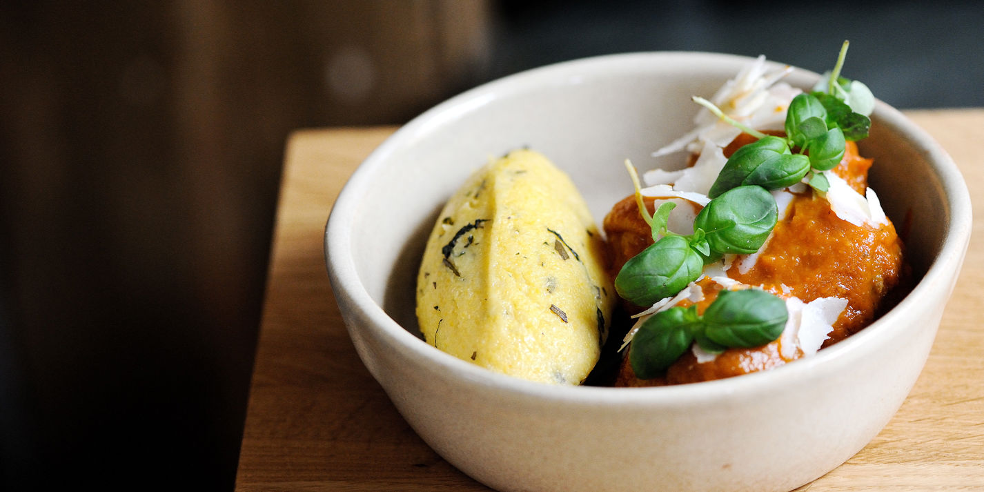 Basil Polenta Recipe - Great British Chefs