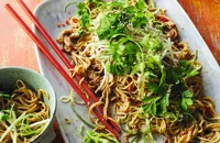 Sichuan-style liang mian - cold noodle salad