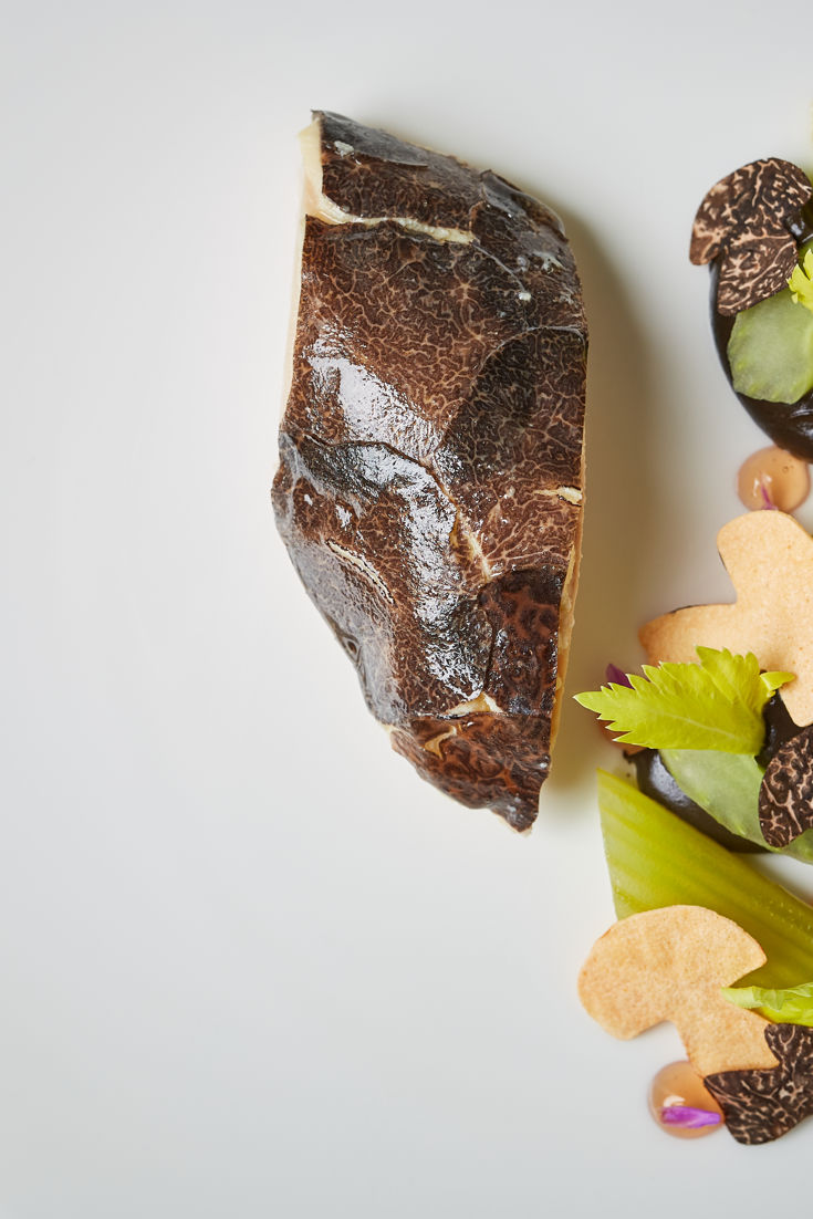 Chicken with Black Truffle, Celery and Yellow Wine Recipe Great