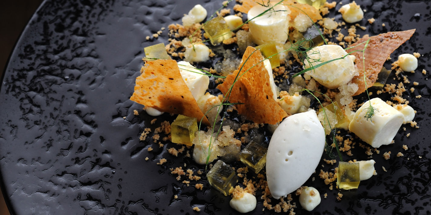 Lemon Parfait Recipe, Fennel Ice Cream & Granita - Great British Chefs