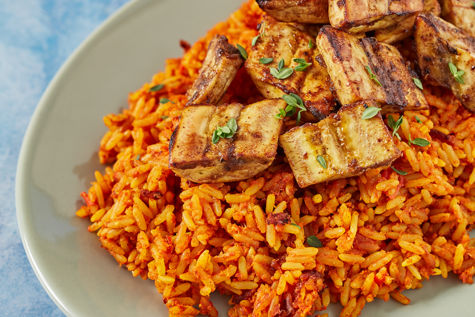 Jollof Rice with Kelewele Recipe - Great British Chefs