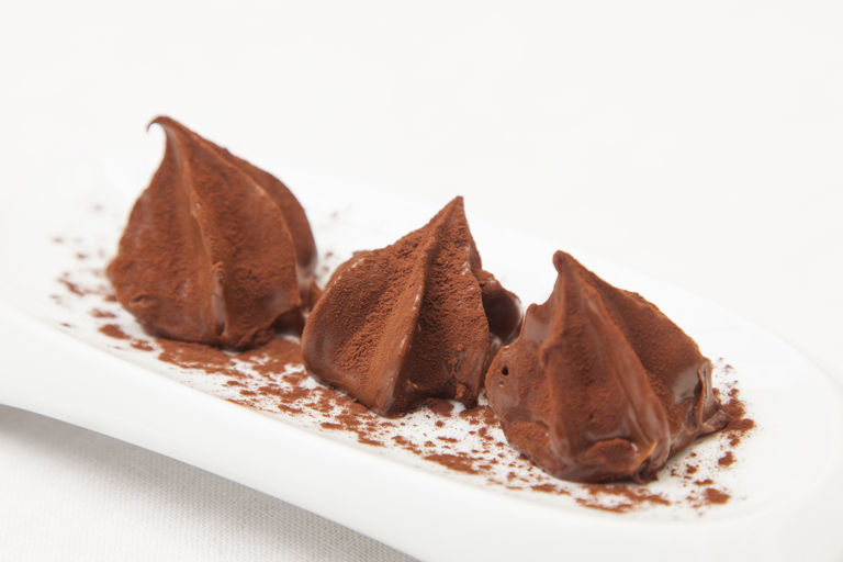 Chocolate truffle mousse