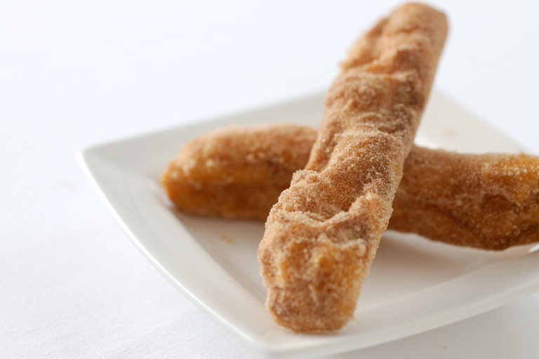 Raspberry curd doughnuts