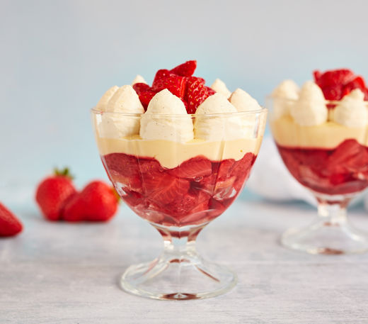 Strawberry tifle