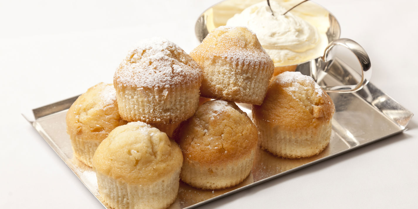 Mini White Chocolate Muffins Recipe - Great British Chefs