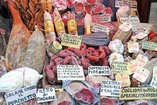 Umbria’s most famous cured meats
