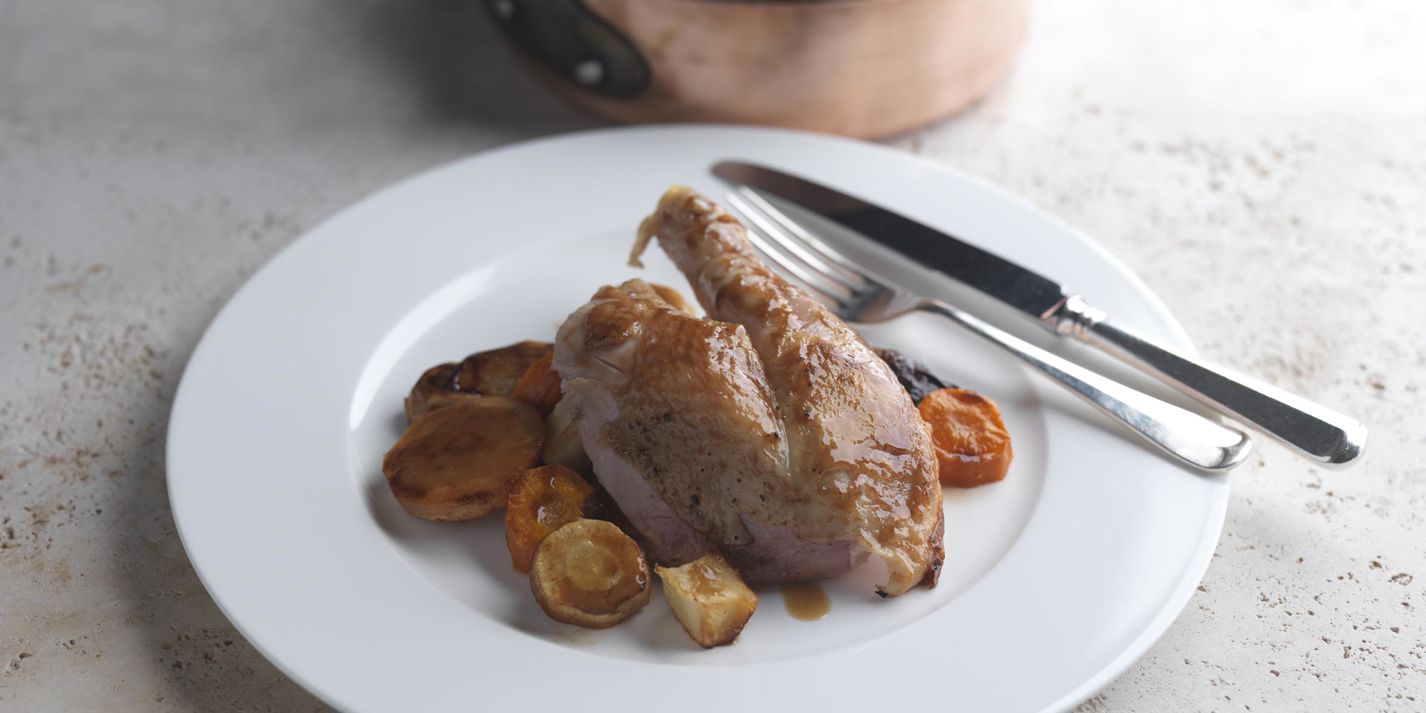 Roast Chicken Recipe With Cider & Sage - Great British Chefs