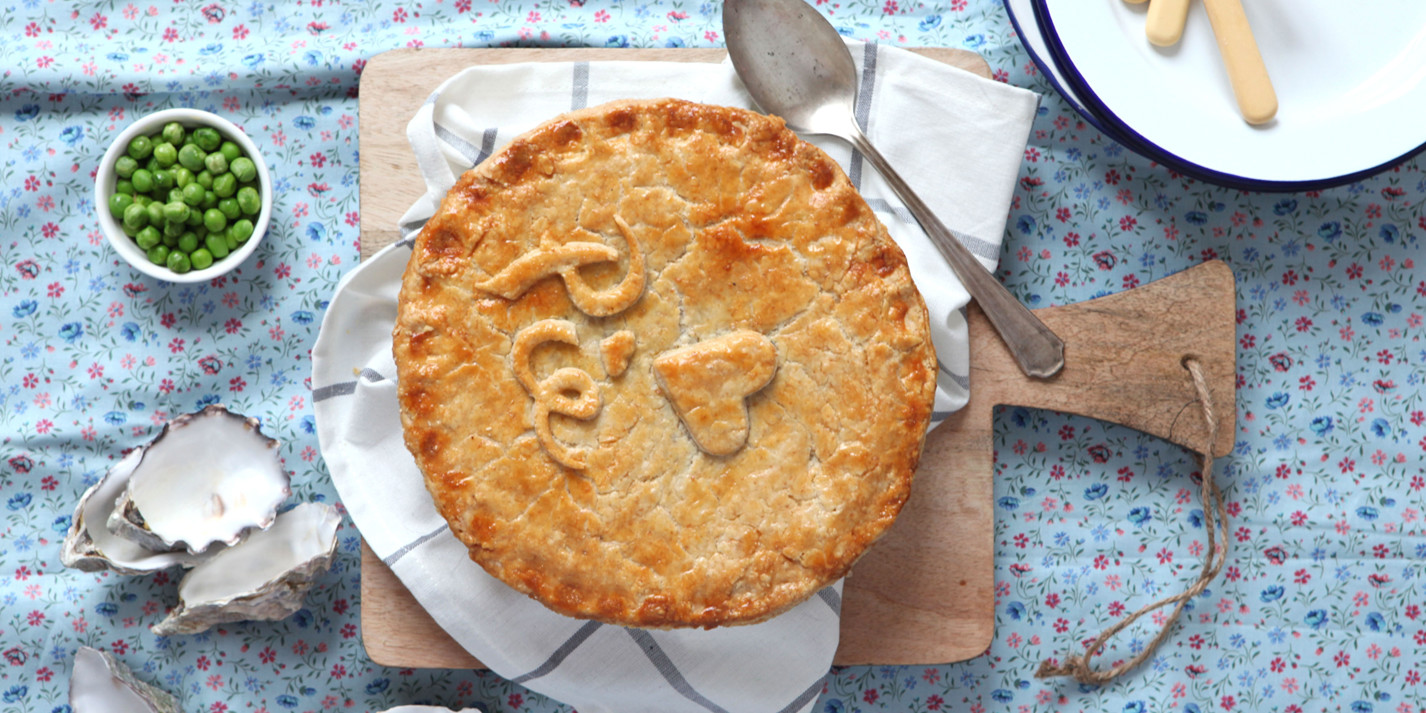 Beef, stout and oyster pie-image