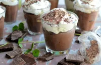 Irish cream chocolate mousse