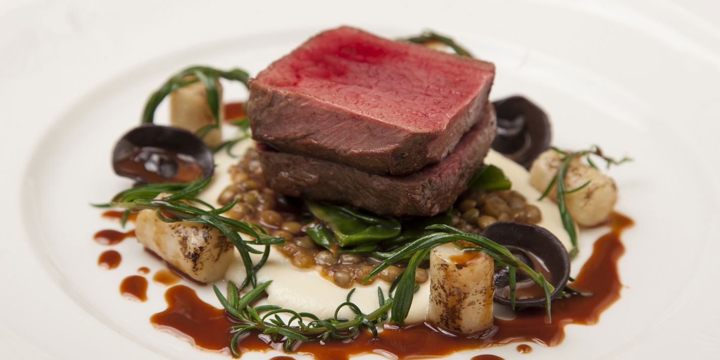 Fallow Venison, Salted Baked Celeriac and Chocolate Tortellini - Great ...