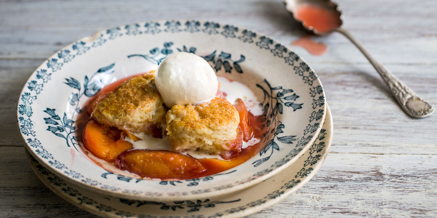 Peach Cobbler Recipe - Great British Chefs