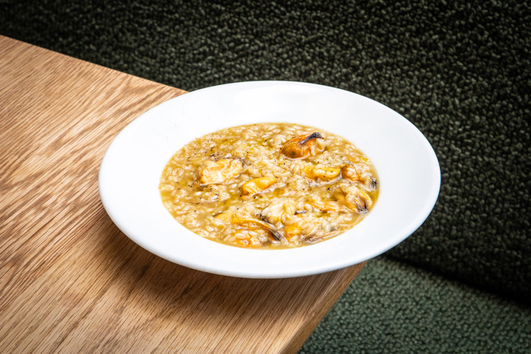 Mussel risotto