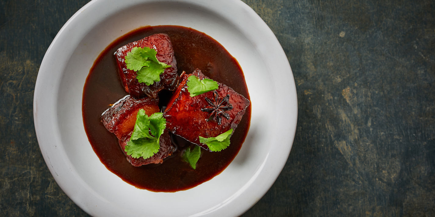 Dong Bo Ro – Dark Soy-Braised Pork Belly Recipe - Great British Chefs