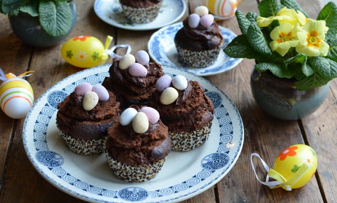 Easter Egg Muffins Recipe - Great British Chefs